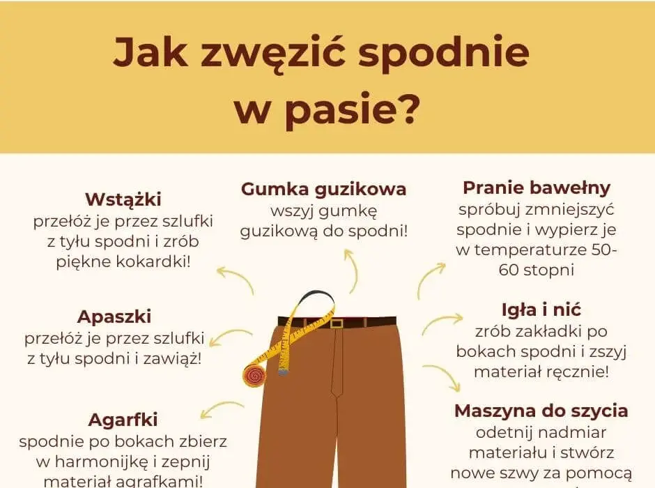 Jak zwęzić spódnicę w pasie - proste sposoby na idealne dopasowanie